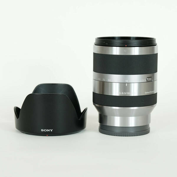 [良品] SONY E18-200mm F3.5-6.3 OSS SEL18200 / ソニーEマウント / APS-C