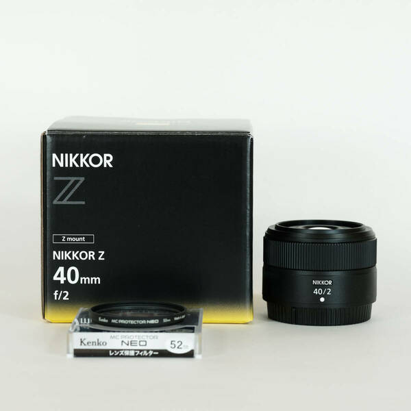 [美品｜フィルター付] Nikon NIKKOR Z 40mm f/2 [Normal] / ニコンZマウント / フルサイズ