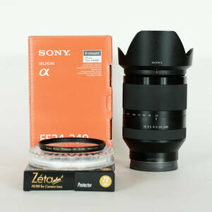 [良品｜高級フィルター付] SONY FE 24-240mm F3.5-6.3 OSS SEL24240 / ソニーEマウント / フルサイズ