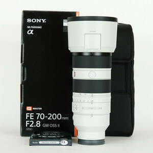 [極美品｜フィルター付] SONY FE 70-200mm F2.8 GM OSS II SEL70200GM2 / ソニーEマウント / フルサイズ