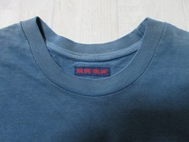 『 送料無料！』《雰囲気最高！》★ 最高のフェード感 ♪ ♪【ハリウッドランチマーケット】《BLUE BLUE》コットン100％ 半袖Tシャツ・S_画像9