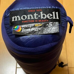 【美品】モンベル(mont-bell) U.L.アルパインダウンハガー #5 寝袋 シュラフ