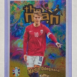 2024 Topps Euro Finest The Man Gold Martin Odegaard /50 マルティン・ウーデゴールの画像1