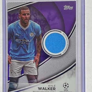 2023-24 Topps UEFA Club Competitions Purple Jersey Card Kyle Walker /299 カイル・ウォーカー 試合着用ジャージーカード の画像1