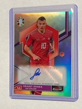 2024 Topps Euro Finest Autograph Granit Xhaka グラニト・ジャカ 直筆サインカード_画像1