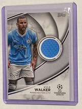 2023-24 Topps UEFA Club Competitions Jersey Card Kyle Walker カイル・ウォーカー 試合着用ジャージーカード_画像1