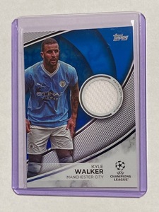 2023-24 Topps UEFA Club Competitions Blue Jersey Card Kyle Walker /99 カイル・ウォーカー 試合着用ジャージーカード