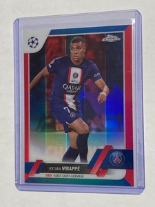 2022-23 TOPPS CHROME UEFA CLUB COMPETITIONS Color Match Kylian Mbappe /99 キリアン・エムバペ