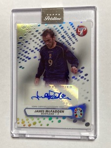 2023 TOPPS PRISTINE ROAD TO EURO 2024 SOCCER Autograph James McFadden ジェームズ・マクファデン 直筆サインカード