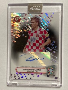 2023 TOPPS PRISTINE ROAD TO EURO 2024 SOCCER Black Autograph Zvonimir Boban 1/1 ズボニミール・ボバン 直筆サインカード 