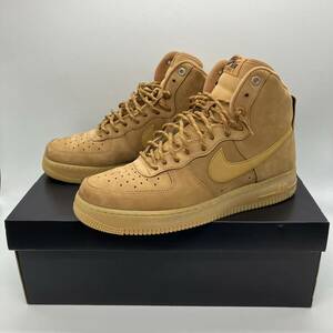 【29cm】美USED Nike Air Force 1 High Flax Wheat 2019 ナイキ エアフォース ハイ フラックス ウィート (CJ9178-200) F612 