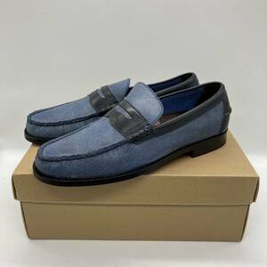 【25.5cm】 新品 COLE HAAN HENDERSON PENNY Ⅱ Loafer OCEAN コールハーン ヘンダーソン ペニー ローファー オーシャン (C11392) F639