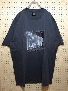 【XXL】 USED EXAMPLE Print Tee Shirts charcoal イグザンプル プリント Tシャツ チャコールグレー F622