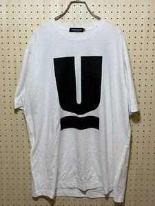 【XXL】 UNDERCOVER U Logo Print Tee White アンダーカバー ロゴ プリント Tシャツ ホワイト ビッグサイズ (UCA3801) F627