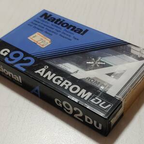 未開封品 ナショナル カセットテープ オングロームDU G92 National ANGROM DU RT-G92DU NORMAL Position 92分 5個セット 現状品の画像3