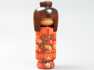 4a6r literary creation kokeshi ....29cm ornament . earth toy 