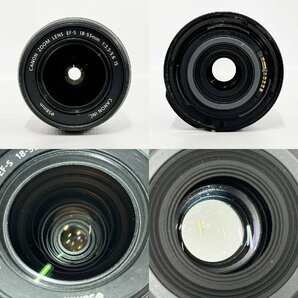 ★シャッターOK◎ Canon キャノン EOS Kiss X2 EF-S 18-55mm EF 28-80mm 1:3.5-5.6 75-300mm 1:4-5.6 一眼レフ デジタルカメラ 16712O5-10の画像7