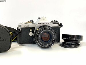 ★PENTAX ペンタックス ME smc PENTAX-M 1:1.7 50mm 一眼レフ フィルムカメラ ボディ レンズ フード シャッター可能 ジャンク 2083T5-8