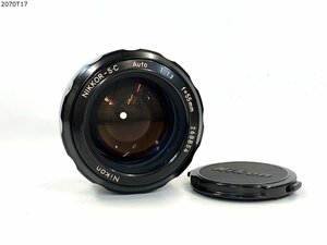 ★Nikon ニコン NIKKOR-S.C Auto 1:1.2 f=55mm 一眼レフ カメラ 単焦点 レンズ 2070T17-12