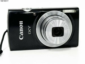 ★シャッターOK◎ Canon キャノン IXY DIGITAL 120 PC2048 ブラック コンパクト デジタルカメラ バッテリー有 16619O17-12