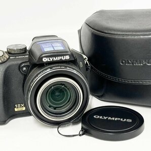 ★シャッターOK◎ OLYMPUS オリンパス SP-560UZ ブラック コンパクト デジタルカメラ ケース付 16630O5-7の画像1
