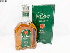 ★未開栓 Four Roses フォア ローゼス シングルバレル リザーブ 750ml 43% バーボン ウイスキー 洋酒 古酒 箱付き 2456K16.