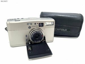 ★シャッターOK◎ CONTAX TVSⅢ Carl Zeiss Vario sonnar 3.7-6.7/30-60 T* コンタックス コンパクトフィルムカメラ ケース付き 8913M15.