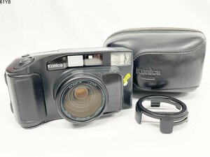 ★美品★ シャッターOK◎ Konica コニカ MR.640 DUAL SENSOR AF コンパクト フィルムカメラ ケース付 61Y8-8