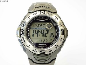 ★稼働品◎CASIO カシオ SPORT PRO TREK プロトレック PRW-100TJ デジタル タフソーラー 電波時計 メンズ 腕時計 2105T13-17