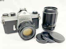 ★ASAHI PENTAX アサヒ ペンタックス SL Super-Takumar 1:1.8/55 1:3.5/135 一眼レフ フィルムカメラ ボディ レンズ 65Y15-7_画像1