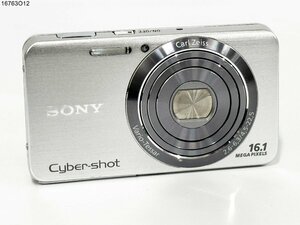 ★SONY ソニー Cyber-shot サイバーショット DSC-W630 シルバー デジタルスチルカメラ バッテリー有 動作未確認 16763O12-12