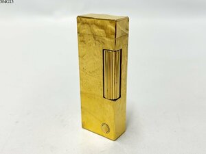 ★dunhill ダンヒル ローラー ガスライター ゴールドカラー 喫煙具 304G13-20