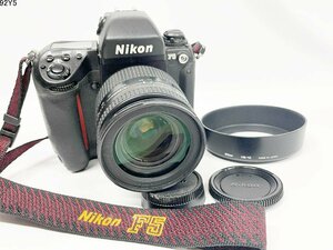 ★シャッターOK◎ Nikon ニコン F5 AF NIKKOR 28-200mm 1:3.5-5.6 D 一眼レフ フィルムカメラ ボディ レンズ HB-12 フード 92Y5-10