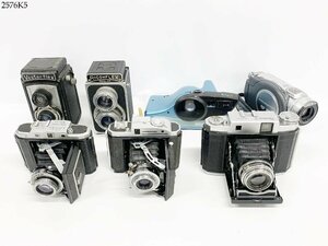 ★部品取りに◎ 二眼レフ ポラロイド 蛇腹カメラ ビデオカメラ まとめ売り VESTERFLEX/RICOHFLEX/MAMIYA/JOYCAM/SONY etc.. 2576K5.