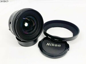 ★Nikon ニコン AF NIKKOR 20mm 1:2.8 一眼レフ カメラ レンズ HB-4 フード 2632K13-12