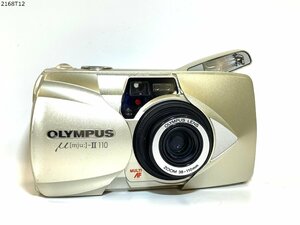 ★OLYMPUS オリンパス μ[mju:]-Ⅱ110 38-110mm ミュー コンパクト フィルムカメラ 2168T12-12
