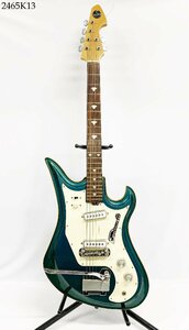 ★出音OK◎ TEISCO テスコ SPECTRUM-22 スペクトラム エレキギター 弦楽器 グリーン ビンテージ 2465K13.