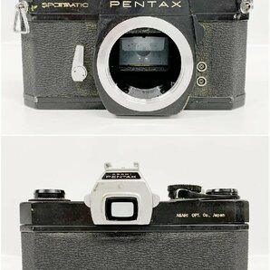 ★PENTAX ペンタックス SP SPOTMATIC Super-Takumar 1:1.8/55 1:2.8/105 1:3.5/28 1:4/50 一眼レフ フィルムカメラ 2409K15-9の画像2