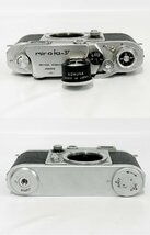 ★シャッターOK◎ minolta-35 ミノルタ MODEL ⅡB SUPER ROKKOR 1:1.8 5cm KOMURA 135mm 1:3.5 レンジファインダーカメラ 16730O13-7_画像3