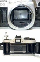 ★Canon キャノン AE-1 FD 50mm 1：1.8 一眼レフ フィルムカメラ ボディ レンズ シャッター可能 ジャンク 2131T12-8_画像5
