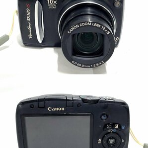 ★通電OK◎ CANON Power Shot SX120IS PC1431 キャノン パワーショット コンパクトデジタルカメラ 8933M12.の画像2