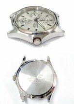 ★稼働品◎ CASIO QUARTZ カシオ MTP-1246 クォーツ 電池交換済み メンズ 腕時計 シルバー 8962M16-14_画像3