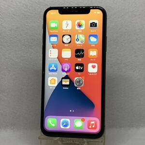 貴重iOS14.2 iPhoneX 256GB グレー btt100% SIMフリー 5073