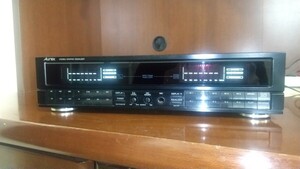  Toshiba Aurex SJ-V470EQ stereo graphic equalizer 1989 year made maintenance operation goods .... delivery takkyubin (home delivery service) shipping 