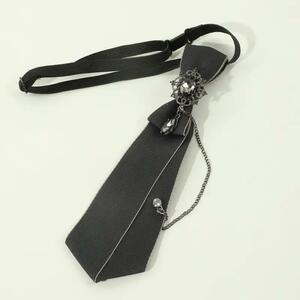  necktie biju- chain gothic cosplay adjustment possibility ... lady's 
