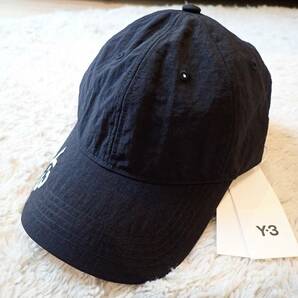 【Y-3 YOHJI YAMAMOTOｘadidas】ナイロン製メンズキャップ/帽子☆未使用品☆ブラック☆ヨウジヤマモトｘアディダスの画像2