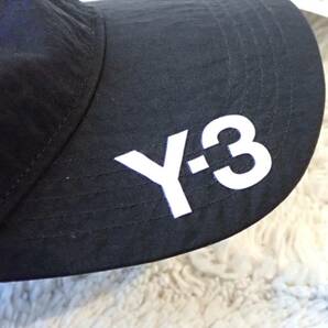 【Y-3 YOHJI YAMAMOTOｘadidas】ナイロン製メンズキャップ/帽子☆未使用品☆ブラック☆ヨウジヤマモトｘアディダスの画像3