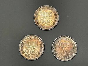  Tokyo Olympic 1000 jpy silver coin Showa era 39 year Tokyo Olympic 