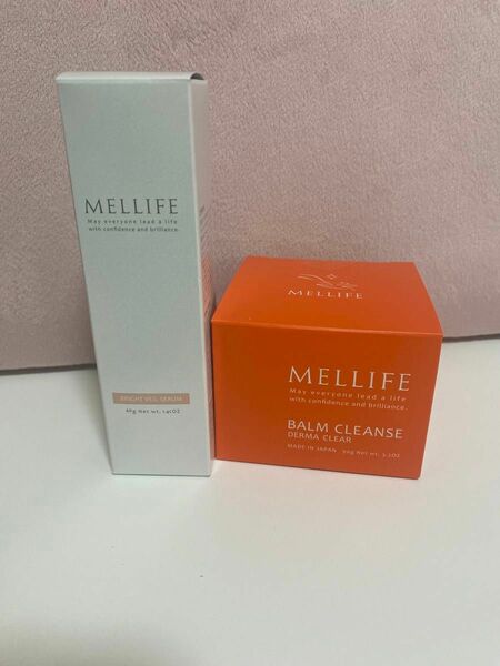 MELLIFE メリフ　バームクレンズ ダーマクリア （クレンジング）90g ブライトヴェールセラム（炭酸美容液）40g