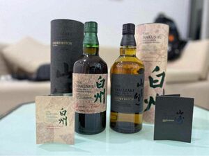 山崎 Smoky Batchと白州 Japanese Forest の2本セット